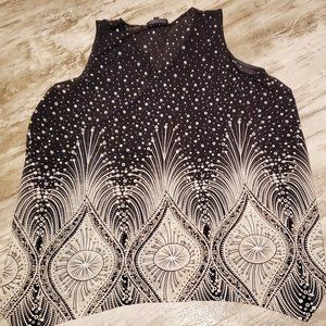 Pattern tank top